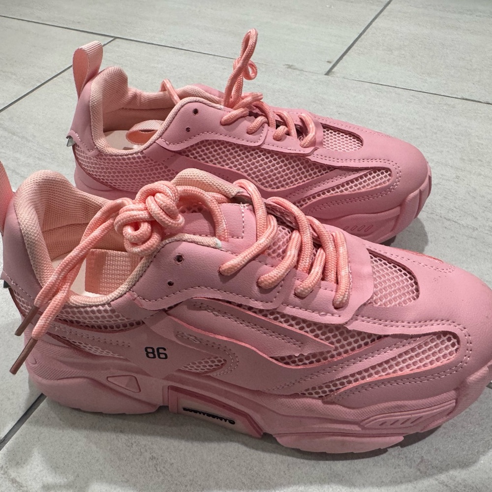 Pink Athletic Sneakers